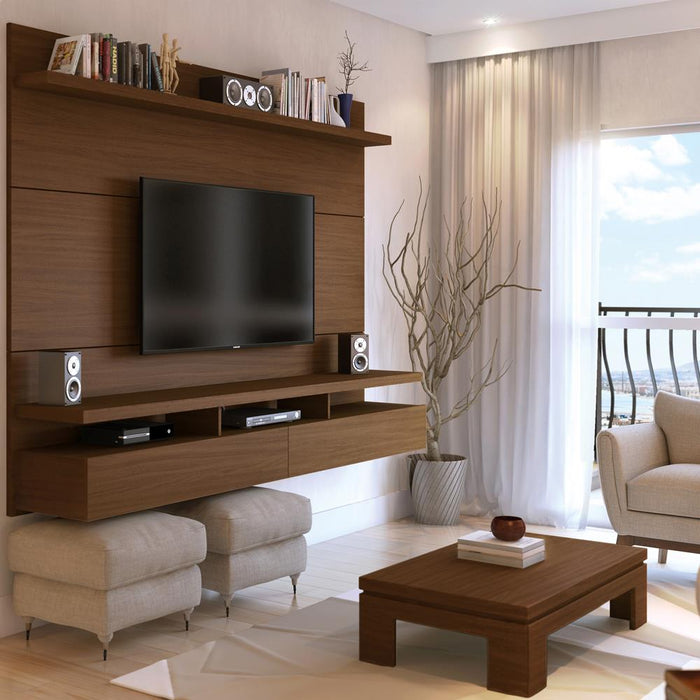 Manhattan Comfort City 1.8 Floating Wall Theater Entertainment Center | TV Panels | Modishstore