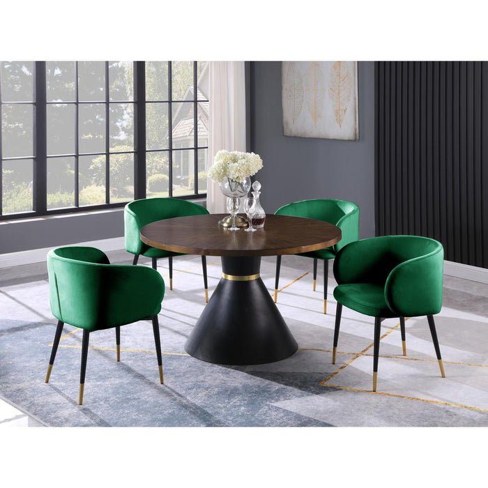Hemingway 5-piece Round Dinette Set in Gray By Best Master Furniture | Dining Sets |  Modishstore 