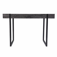 Load image into Gallery viewer, Charcoal Black Small Space Desk By Homeroots | Desks | Modishstore - 3