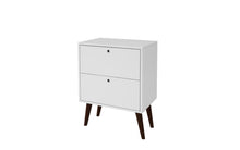 Load image into Gallery viewer, Accentuations by Manhattan Comfort Taby 2 Drawer Nightstand