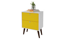 Load image into Gallery viewer, Accentuations by Manhattan Comfort Taby 2 Drawer Nightstand