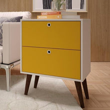 Load image into Gallery viewer, Accentuations by Manhattan Comfort Taby 2 Drawer Nightstand