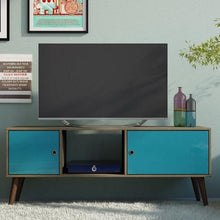 Load image into Gallery viewer, Accentuations by Manhattan Comfort Varberg Splayed Leg TV Stand