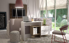 Load image into Gallery viewer, Accentuations by Manhattan Comfort Teramo Home Desk with 1 Shelves