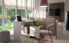 Load image into Gallery viewer, Accentuations by Manhattan Comfort Teramo Home Desk with 1 Shelves