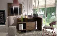Load image into Gallery viewer, Accentuations by Manhattan Comfort Teramo Home Desk with 1 Shelves