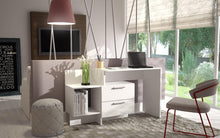 Load image into Gallery viewer, Accentuations by Manhattan Comfort Teramo Home Desk with 1 Shelves
