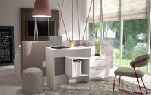 Load image into Gallery viewer, Accentuations by Manhattan Comfort Teramo Home Desk with 1 Shelves