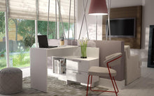 Load image into Gallery viewer, Accentuations by Manhattan Comfort Teramo Home Desk with 1 Shelves