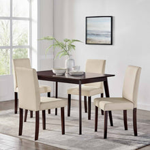 Load image into Gallery viewer, Modway Prosper 5 Piece Upholstered Fabric Dining Set - EEI-4179