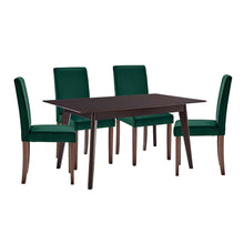 Load image into Gallery viewer, Prosper 5 Piece Upholstered Velvet Dining Set By Modway | Dining Sets | Modishstore-2