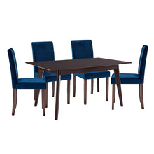 Load image into Gallery viewer, Prosper 5 Piece Upholstered Velvet Dining Set By Modway | Dining Sets | Modishstore-12