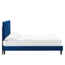 Load image into Gallery viewer, Current Performance Velvet Twin Platform Bed By Modway - MOD-6729-CHA | Beds |  Modishstore - 49