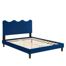 Load image into Gallery viewer, Current Performance Velvet Twin Platform Bed By Modway - MOD-6729-CHA | Beds |  Modishstore - 50