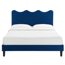Load image into Gallery viewer, Current Performance Velvet Twin Platform Bed By Modway - MOD-6729-CHA | Beds |  Modishstore - 52