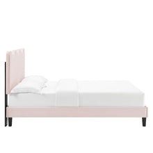 Load image into Gallery viewer, Current Performance Velvet Twin Platform Bed By Modway - MOD-6729-CHA | Beds |  Modishstore - 60