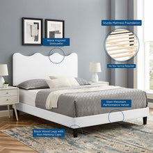 Load image into Gallery viewer, Current Performance Velvet Twin Platform Bed By Modway - MOD-6729-CHA | Beds |  Modishstore - 80