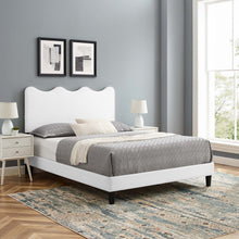 Load image into Gallery viewer, Current Performance Velvet Twin Platform Bed By Modway - MOD-6729-CHA | Beds |  Modishstore - 81