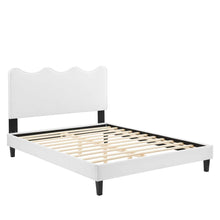 Load image into Gallery viewer, Current Performance Velvet Twin Platform Bed By Modway - MOD-6729-CHA | Beds |  Modishstore - 83