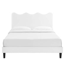 Load image into Gallery viewer, Current Performance Velvet Twin Platform Bed By Modway - MOD-6729-CHA | Beds |  Modishstore - 85