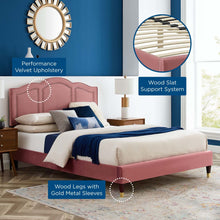 Load image into Gallery viewer, Emerson Performance Velvet King Platform Bed By Modway - MOD-6860 | Beds | Modishstore - 20