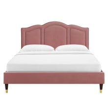 Load image into Gallery viewer, Emerson Performance Velvet King Platform Bed By Modway - MOD-6860 | Beds | Modishstore - 28