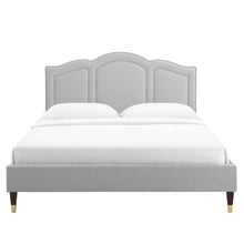 Load image into Gallery viewer, Emerson Performance Velvet King Platform Bed By Modway - MOD-6860 | Beds | Modishstore - 42
