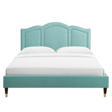 Load image into Gallery viewer, Emerson Performance Velvet King Platform Bed By Modway - MOD-6860 | Beds | Modishstore - 56