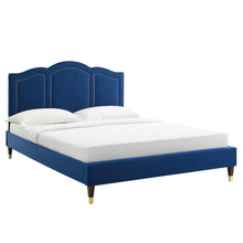 Load image into Gallery viewer, Emerson Performance Velvet King Platform Bed By Modway - MOD-6860 | Beds | Modishstore - 57