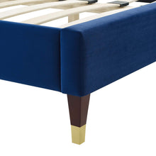 Load image into Gallery viewer, Emerson Performance Velvet King Platform Bed By Modway - MOD-6860 | Beds | Modishstore - 67