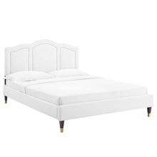 Load image into Gallery viewer, Emerson Performance Velvet King Platform Bed By Modway - MOD-6860 | Beds | Modishstore - 99