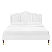 Load image into Gallery viewer, Emerson Performance Velvet King Platform Bed By Modway - MOD-6860 | Beds | Modishstore - 110