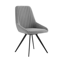 Load image into Gallery viewer, Andes and Alison Gray Fabric 5 Piece Rectangular Dining Set By Armen Living | Dining Sets |  Modishstore  - 3